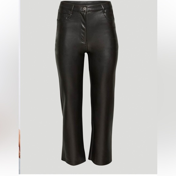 Artizia’s Wilfred Melina vegan leather crop pant - Picture 2 of 11